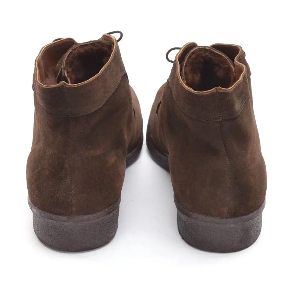 Men Morlands Made in England Sheepskin Lined Boots 13